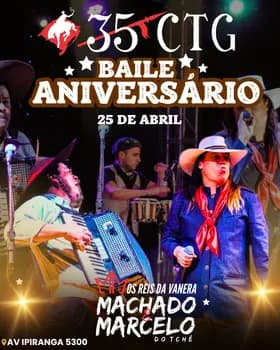 Imagem do BAILE COM MACHADO E MARCELO DO TCHÊ