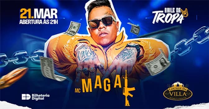 Imagem do BAILE DA TROPA COM MC MAGAL