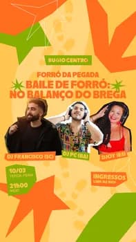 Imagem do BAILE DE FORRÓ: NO BALANÇO DO BREGA 10/3