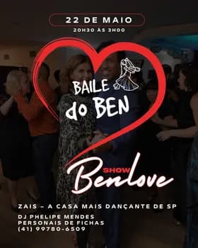 Baile do Ben - 4°edição em São Paulo