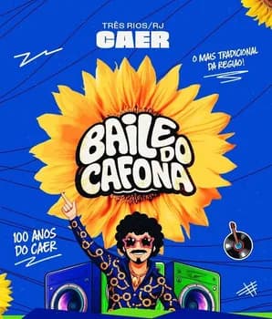 Baile do Cafona - Cantora Rosana em Três Rios