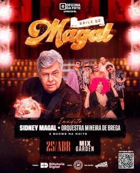 BAILE DO MAGAL COM ORQUESTRA MINEIRA DE BREGA em Nova Lima