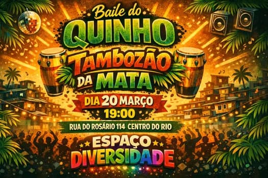 Imagem do BAILE DO QUINHO - TAMBOZÃO DA MATA (NIVER BANDEIRA)