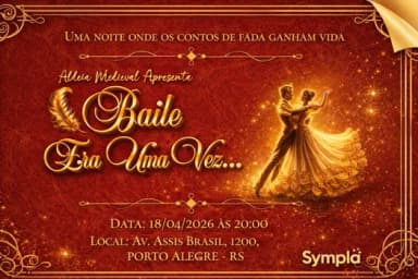 BAILE ERA UMA VEZ em Porto Alegre