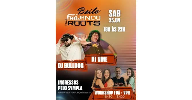 Imagem do Baile Fuájando Pelo Roots