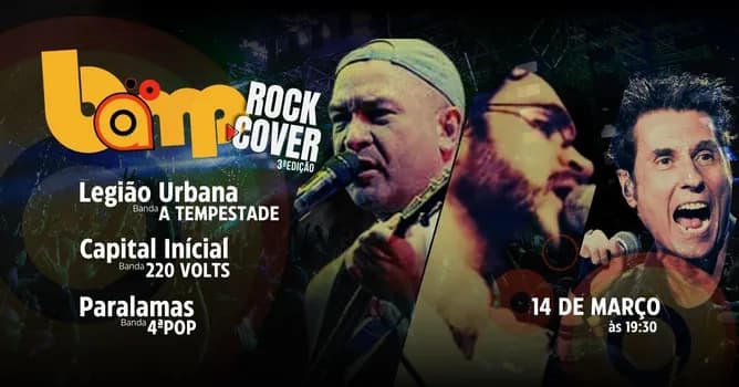 Imagem do Bamp Rock Cover 3ª Edição