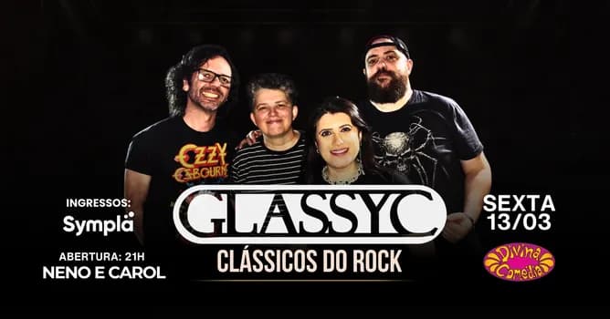 Imagem do Banda Glassyc - Clássicos do Rock