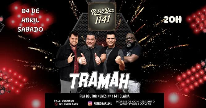 Imagem do BANDA TRAMAH - RETRÔ BAR 1141