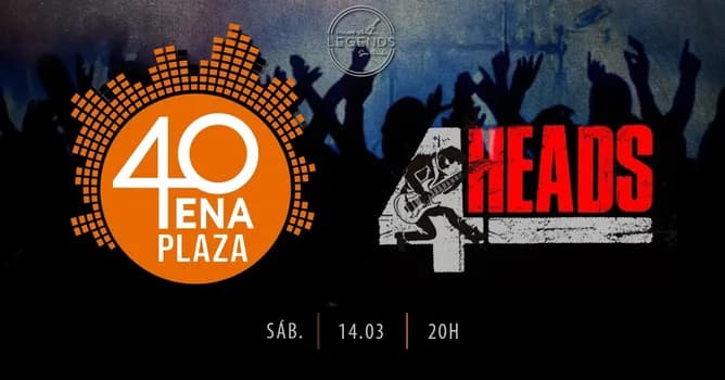 Imagem do Bandas 40ena e  4Heads