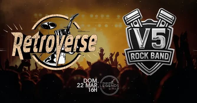 Imagem do Bandas Retroverse + V5 Rock Band