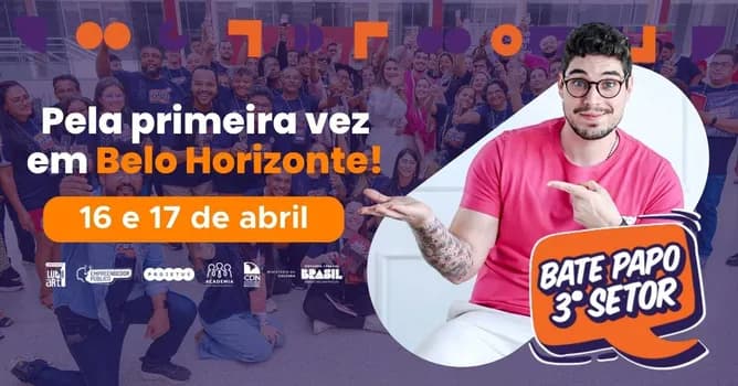 Imagem do Bate-Papo 3º Setor | Belo Horizonte - MG