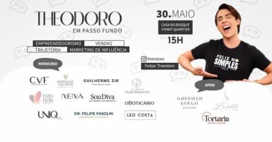 Bate papo com Theo em Passo Fundo