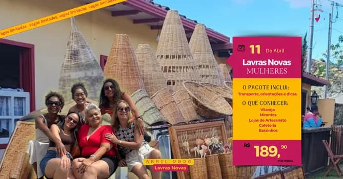 Imagem do Bate Volta Lavras  Novas