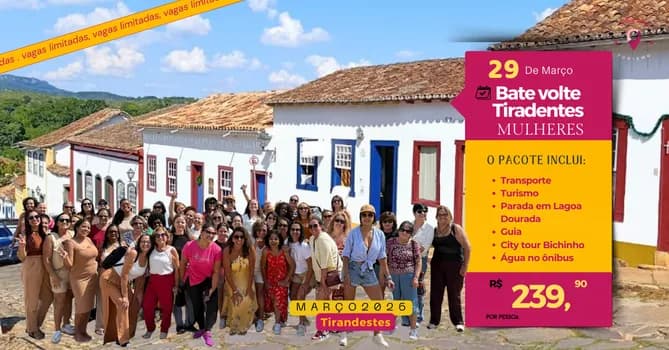 Imagem do Bate Volta Tiradentes + Bichinho