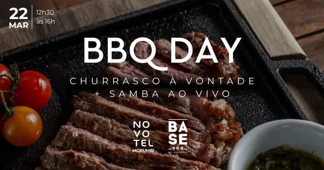Imagem do BBQ DAY | Churrasco à vontade com samba ao vivo