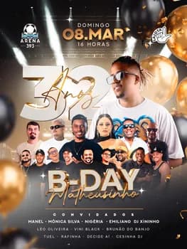 Imagem do Bday do Matheusinho