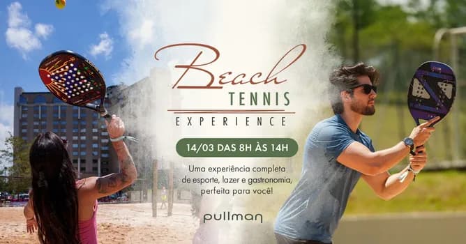 Imagem do Beach Tennis Experience no Pullman Guarulhos