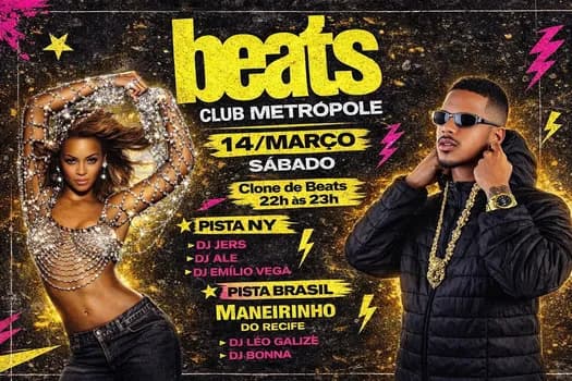 Imagem do BEATS - Sábado - 14/Março