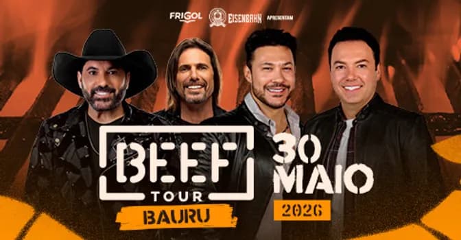 Imagem do BEEF TOUR - 10 ANOS - BAURU