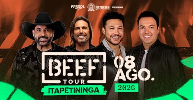 Imagem do BEEF TOUR - 10 ANOS - ITAPETININGA