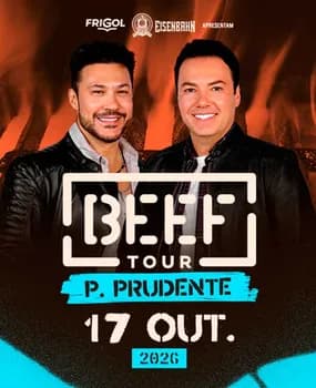 BEEF TOUR - 10 ANOS - PRESIDENTE PRUDENTE em Presidente Prudente
