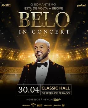 BELO IN CONCERT RECIFE em Recife