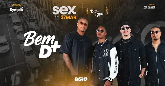 Imagem do BEM D+ NO BAR DA LAPA