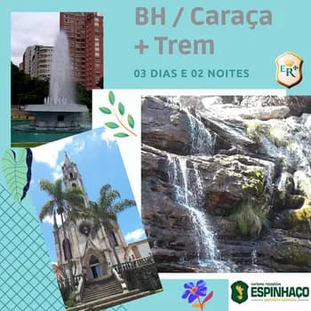 Imagem do BH / Caraça / Trem 03 dias e 02 noites