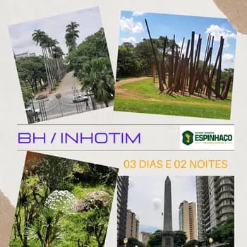 Imagem do BH / Inhotim 03 dias e 02 noites                    