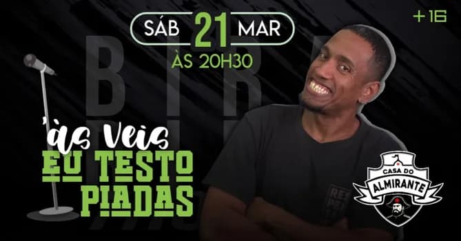 Imagem do BIRA THOMAZI - SHOW DE COMÉDIA EM RIO DAS OSTRAS!