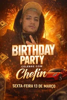 Imagem do Birthday party do Chefin