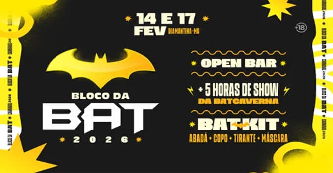 Imagem do BLOCO DA BAT