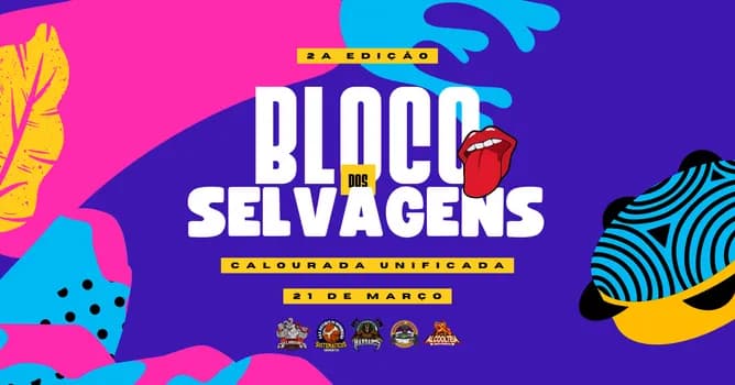 Imagem do Bloco dos Selvagens