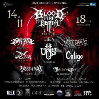 Imagem do Blood fire death festival 11° edição 2026