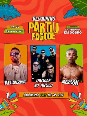 Imagem do Bloquinho do PARTIU PAGODE