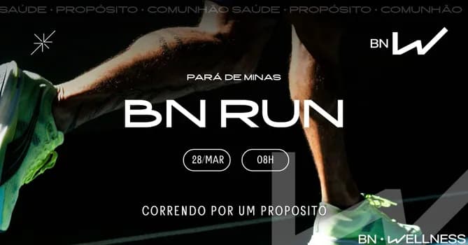 Imagem do BN Run Pará de Minas