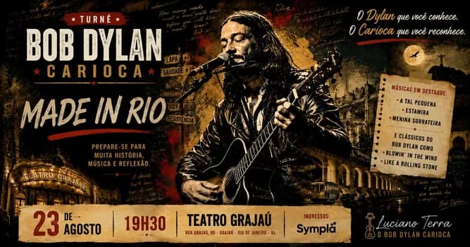 Imagem do BOB DYLAN CARIOCA - LUCIANO TERRA