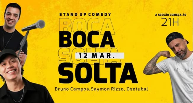 Imagem do Boca Solta - Comédia Stand up