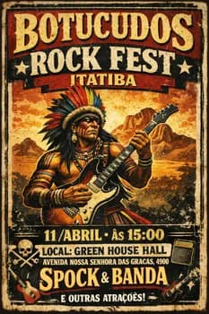 Imagem do Botucudos Rock Fest Itatiba