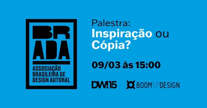 Imagem do BRADA - Palestra Inspiração ou Cópia?