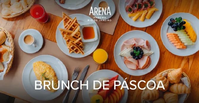 Imagem do Brunch de Páscoa - Arena Ipanema Hotel
