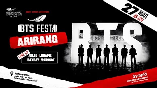 Imagem do BTS FESTA: ARIRANG | 27/MAR