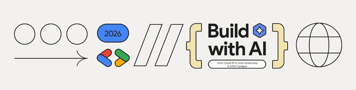 Imagem do Build with AI Colab GDG Americana & GDG Caragua