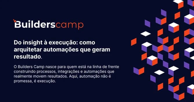 Imagem do Builders Camp 2026 - São Paulo