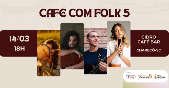 Imagem do Café com Folk - Volume 5