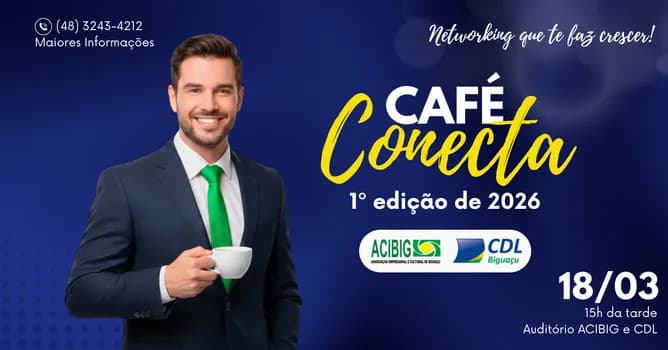 Imagem do CAFÉ CONECTA | 1º EDIÇÃO 2026