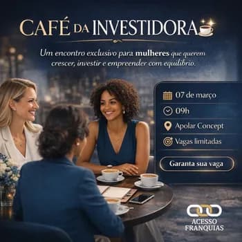 Imagem do Café da investidora
