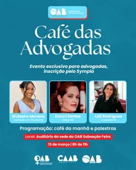 Imagem do CAFÉ DAS ADVOGADAS