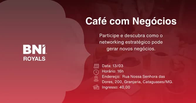 Imagem do Café de Negócios - Royals