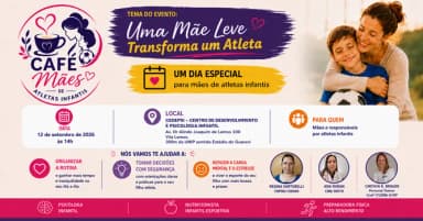 CAFÉ MÃES DE ATLETAS INFANTIS em Campinas